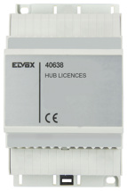 Elvox DIN licentiemanager activatie module tbv USB licentie activatie, PoE 