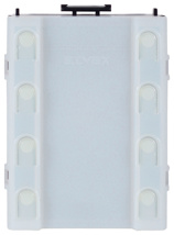 Elvox tweedraads extra module met 4 knoppen en LED voor Steely - Patavium -1200 serie en 1300 serie 