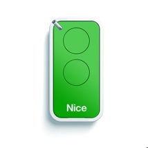 Nice INTI2G handzender 2-kanaals - 433MHz - Rolling Code - Groen